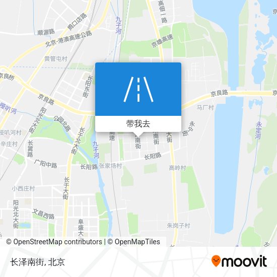 长泽南街地图