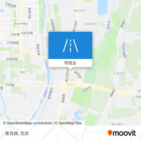 黄良路地图