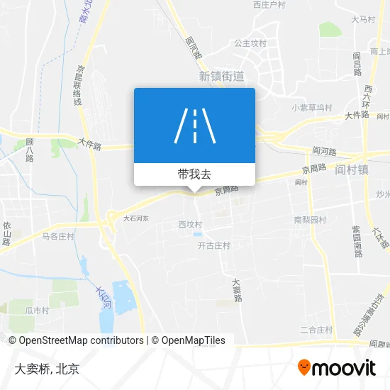 大窦桥地图