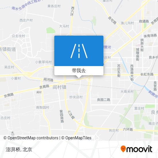 澎湃桥地图