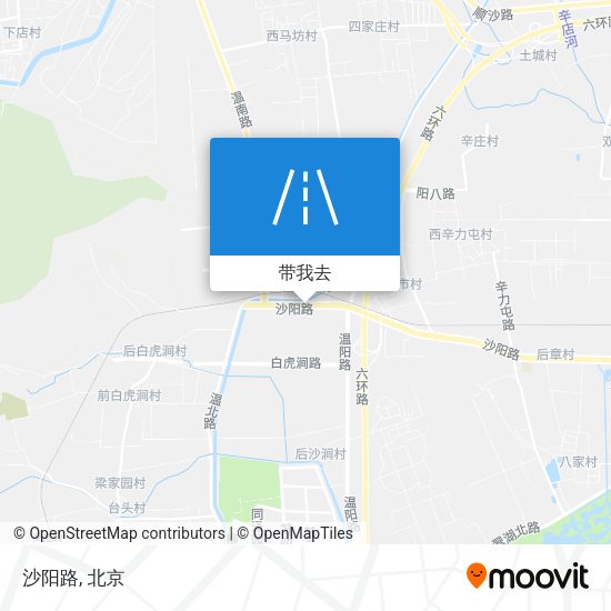 沙阳路地图