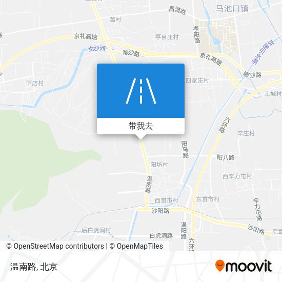 温南路地图