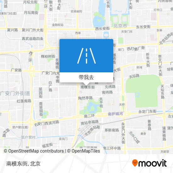 南横东街地图
