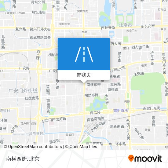 南横西街地图