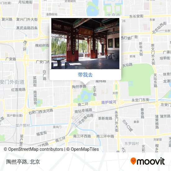 陶然亭路地图
