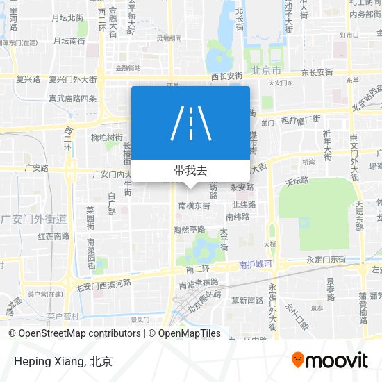Heping Xiang地图