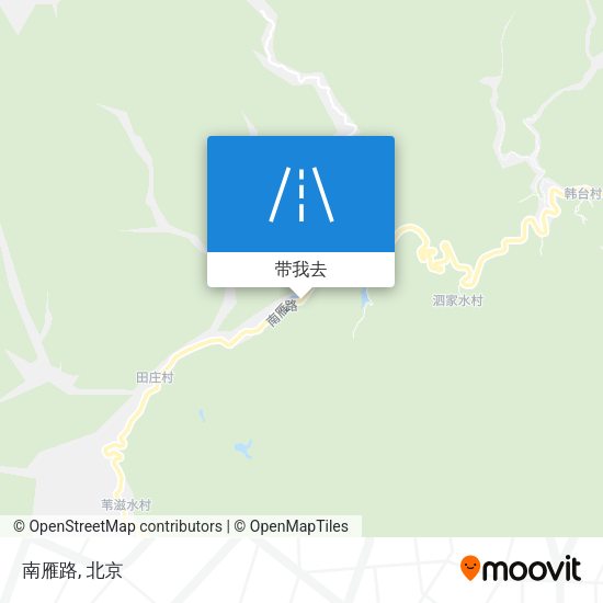 南雁路地图