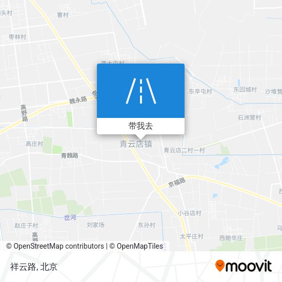 祥云路地图