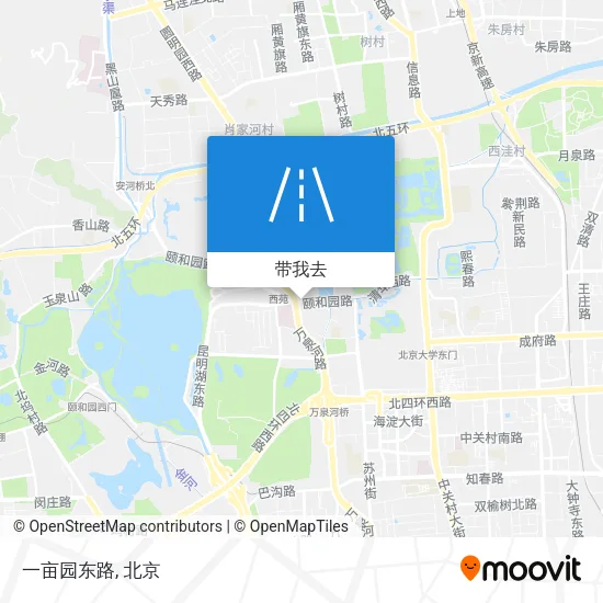 一亩园东路地图