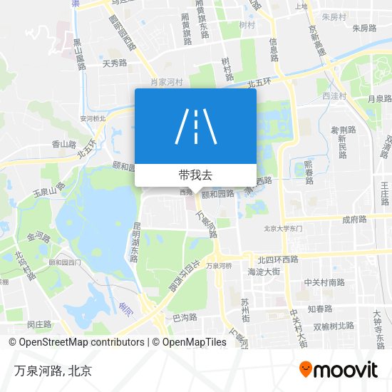 万泉河路地图