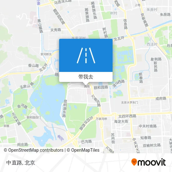 中直路地图