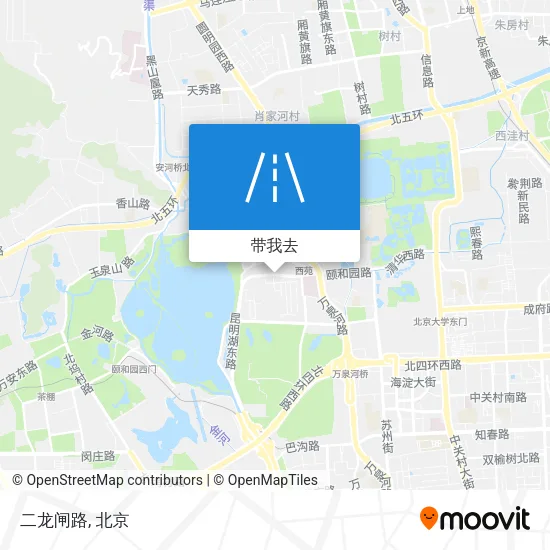 二龙闸路地图