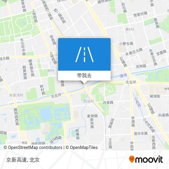 京新高速地图