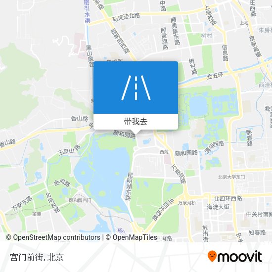宫门前街地图