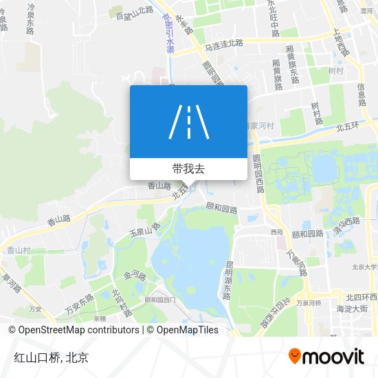 红山口桥地图