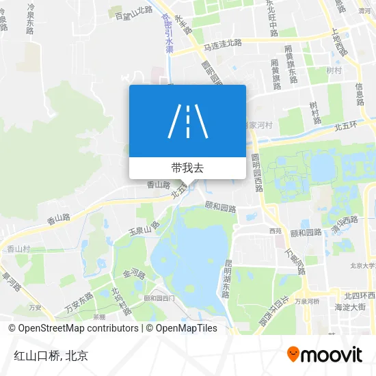 红山口桥地图