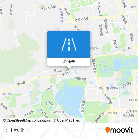 红山桥地图