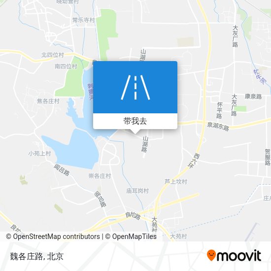 魏各庄路地图