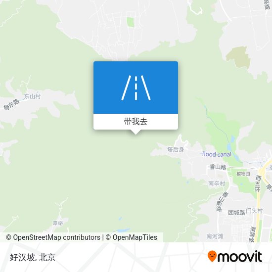 好汉坡地图