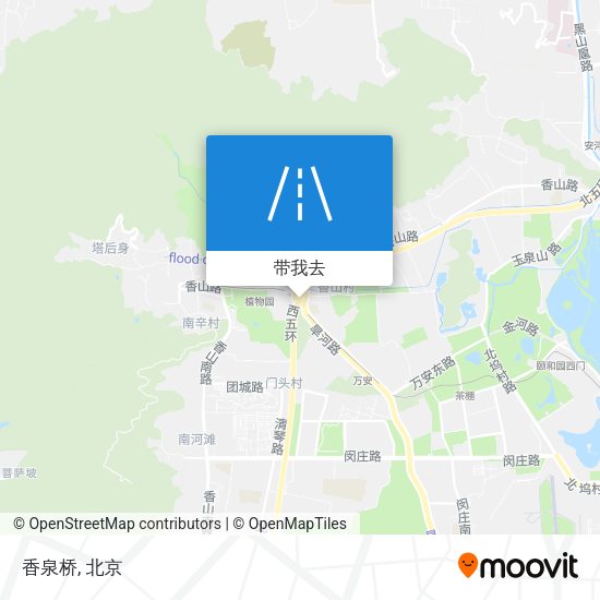 香泉桥地图