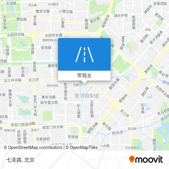 七圣路地图