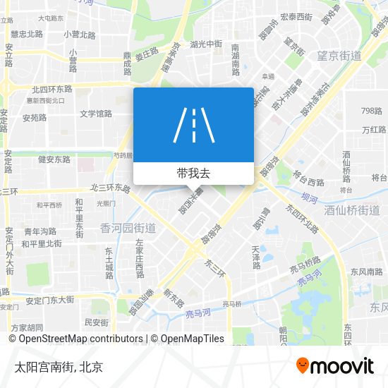 太阳宫南街地图