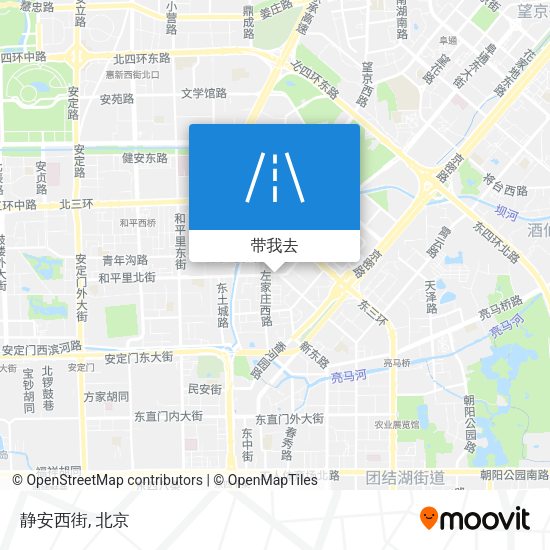 静安西街地图