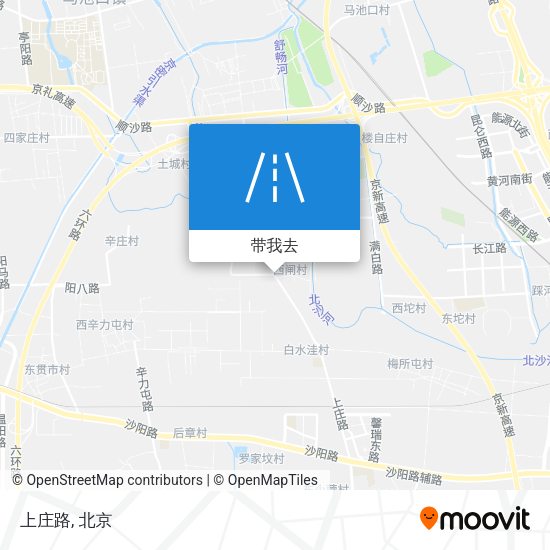 上庄路地图
