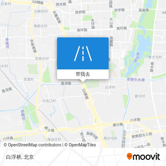 白浮桥地图