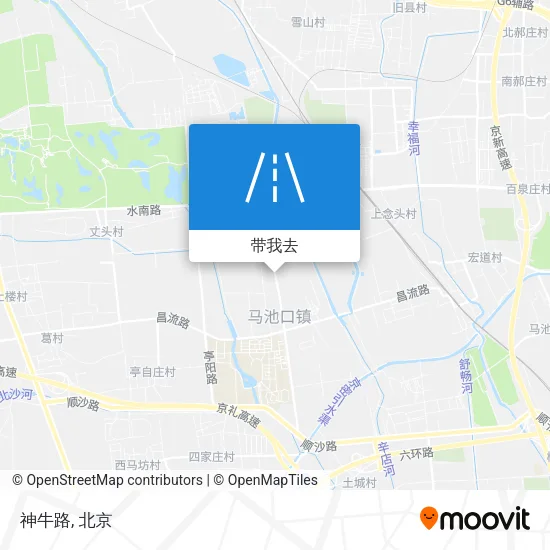 神牛路地图