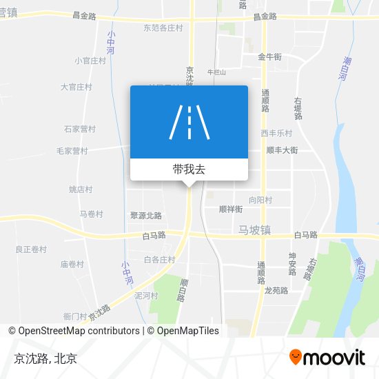 京沈路地图