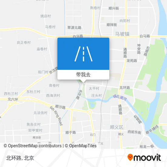 北环路地图
