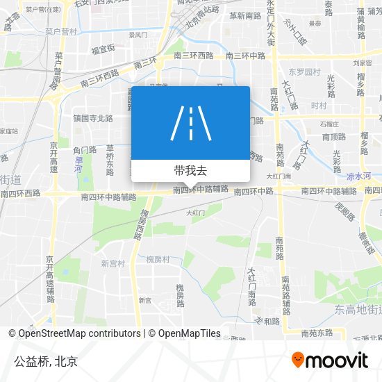 公益桥地图