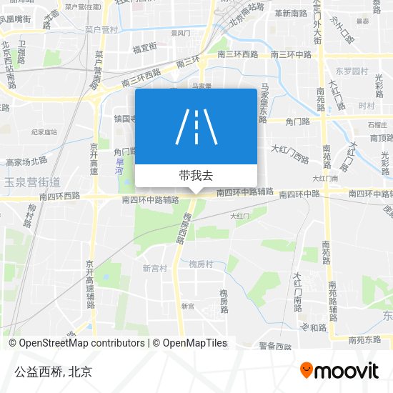 公益西桥地图