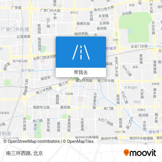 南三环西路地图