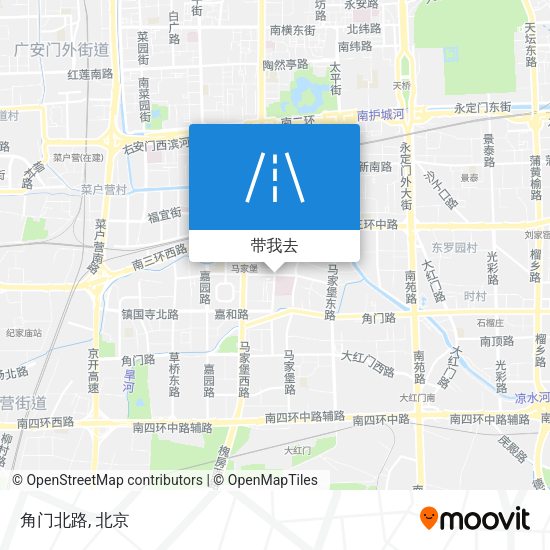 角门北路地图