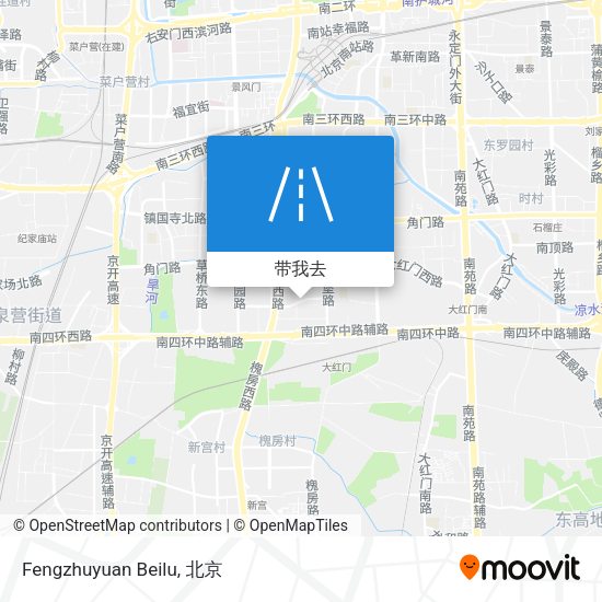 Fengzhuyuan Beilu地图