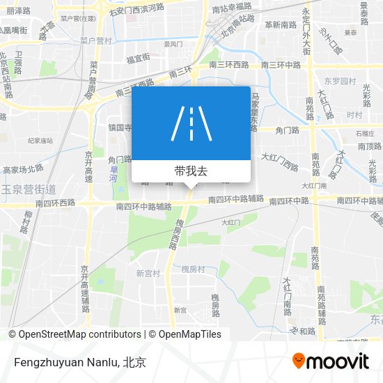 Fengzhuyuan Nanlu地图