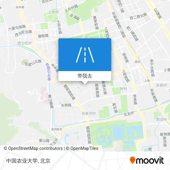 中国农业大学地图