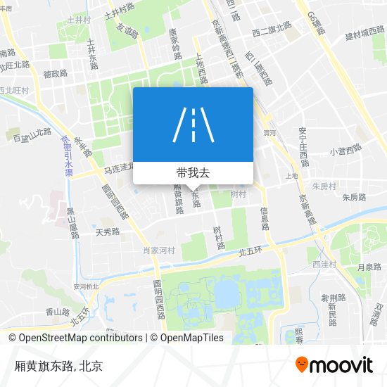 厢黄旗东路地图