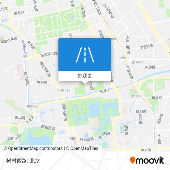 树村西路地图