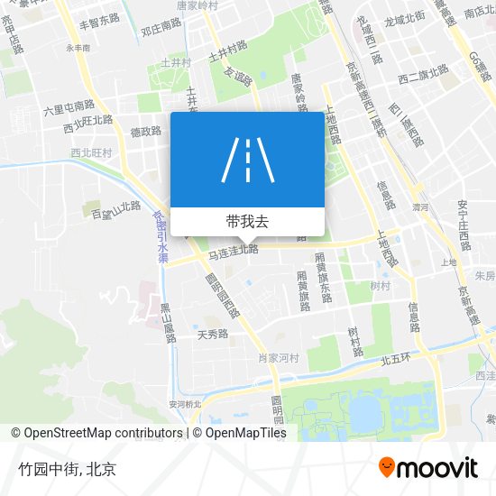 竹园中街地图