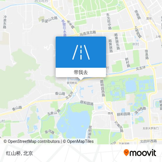 红山桥地图