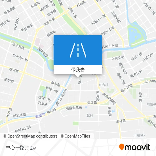 中心一路地图