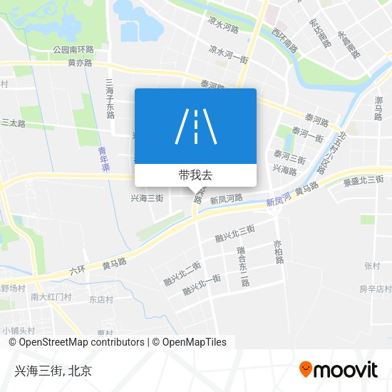 兴海三街地图