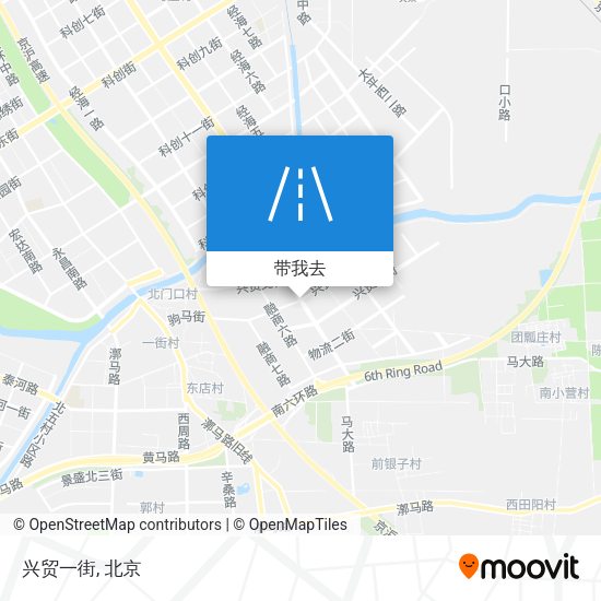 兴贸一街地图