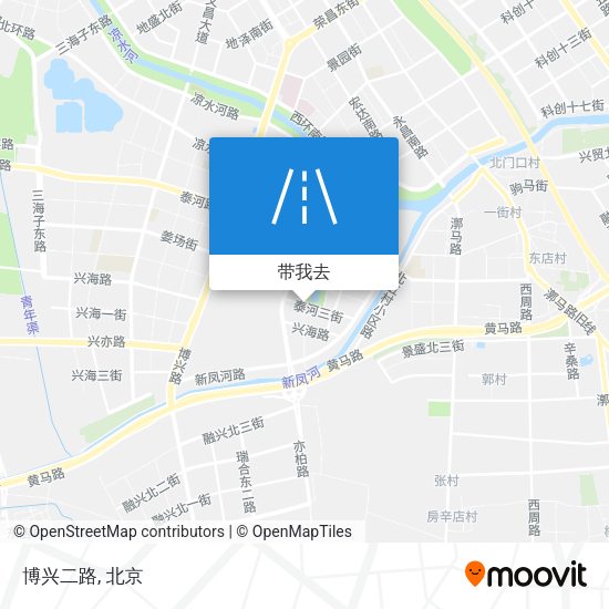 博兴二路地图