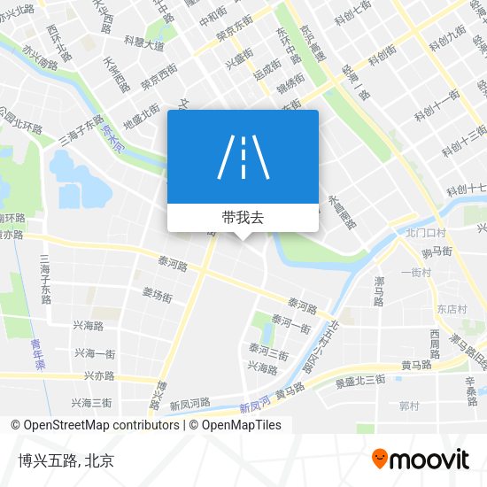 博兴五路地图