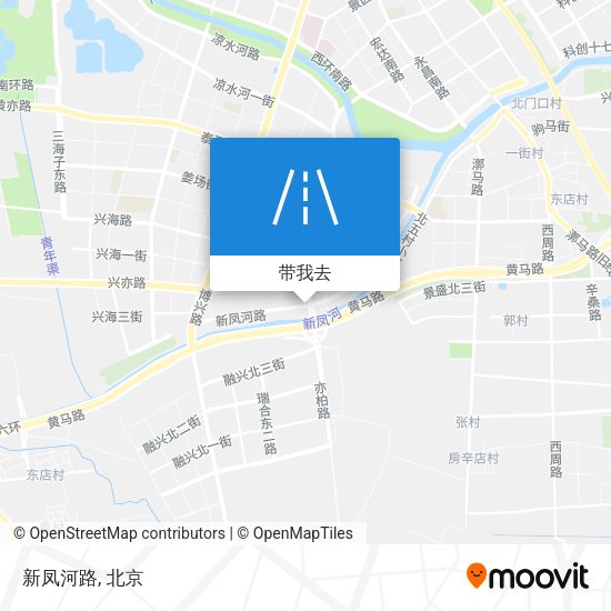 新凤河路地图