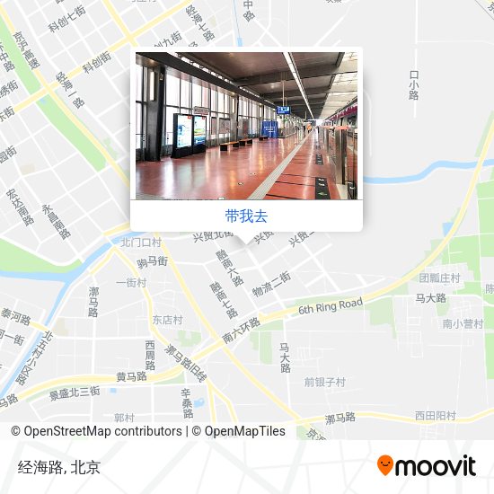 经海路地图